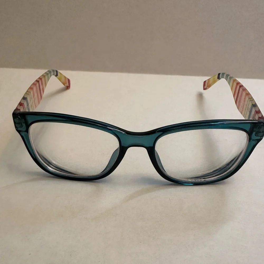 Tommy Hilfiger TH 1498 A49‎ Tur Azugr 140 mm Eyeglass Frames Colorful Stripes